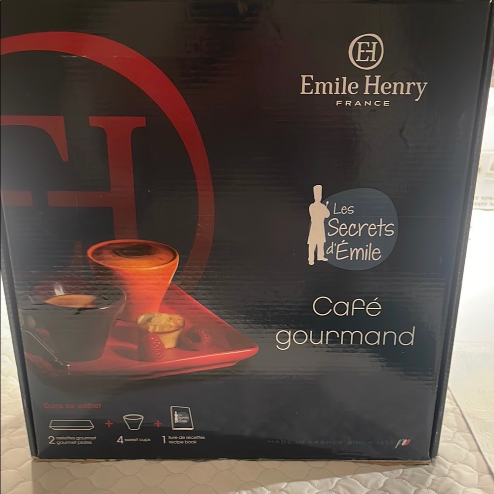 New Emile Henry France Café Gourmand Set